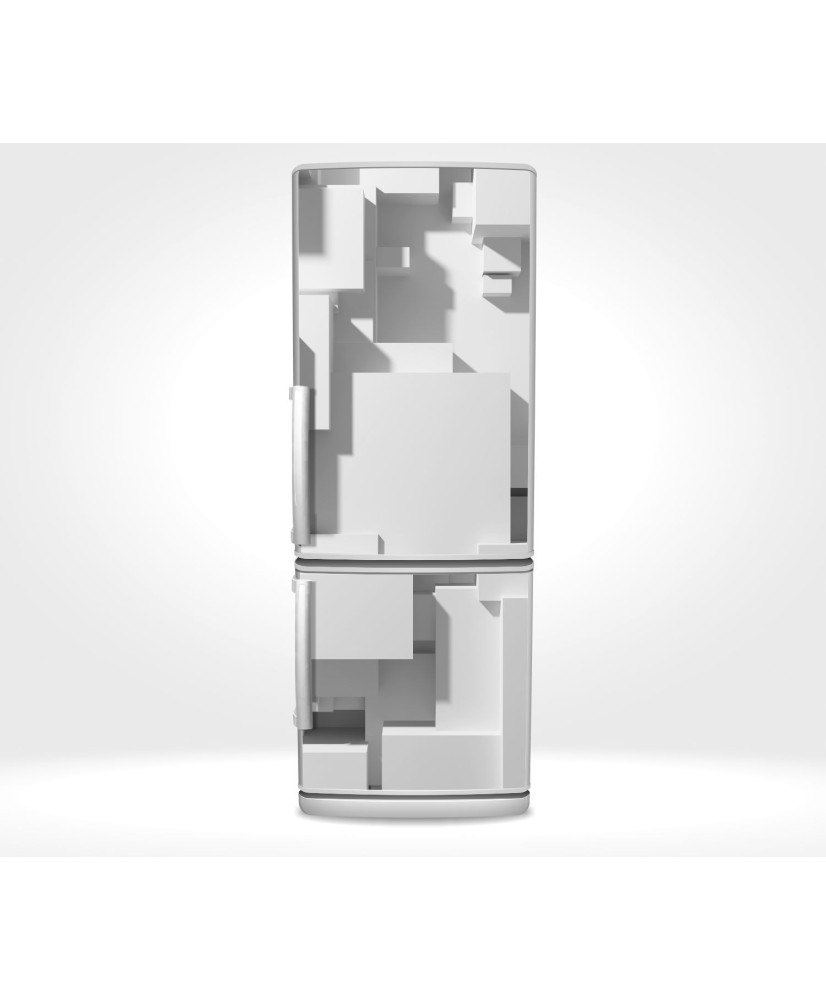 Magnetinis lipdukas ant šaldytuvo