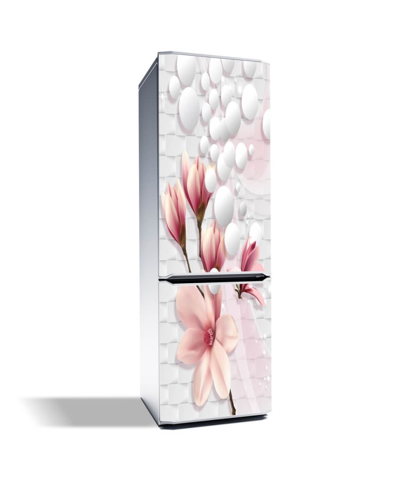 Magnetinis lipdukas ant šaldytuvo