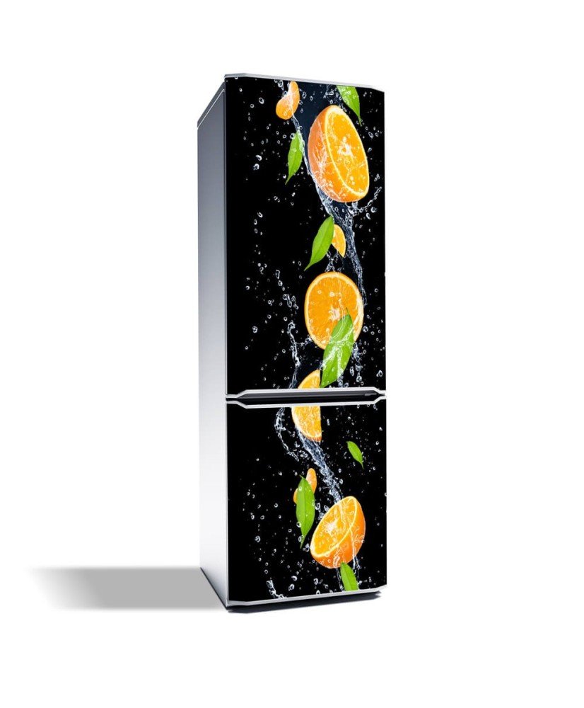 Magnetinis lipdukas ant šaldytuvo