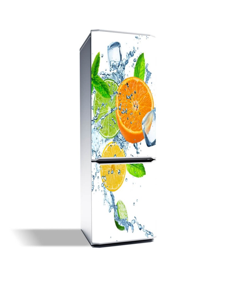 Magnetinis lipdukas ant šaldytuvo