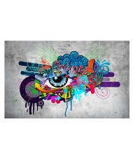 Lipnus fototapetas  Graffiti eye