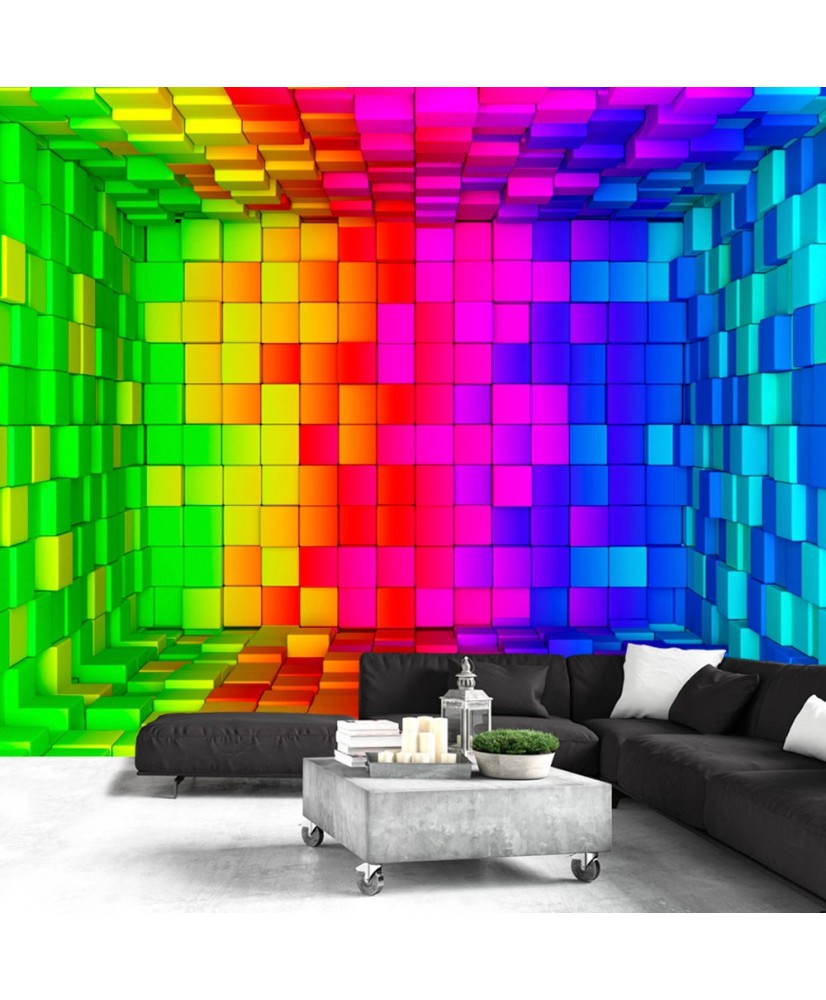 Lipnus fototapetas  Rainbow Cube