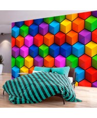 Lipnus fototapetas  Colorful Geometric Boxes