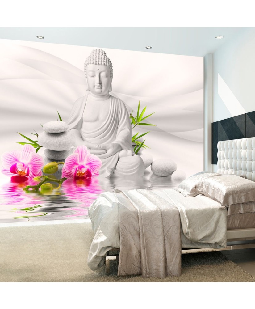 Lipnus fototapetas  Buddha and Orchids