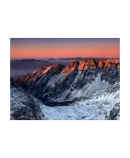 Fototapetas  Beautiful sunrise in the Rocky Mountains