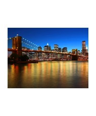Fototapetas  Dusk over the Brooklyn Bridge