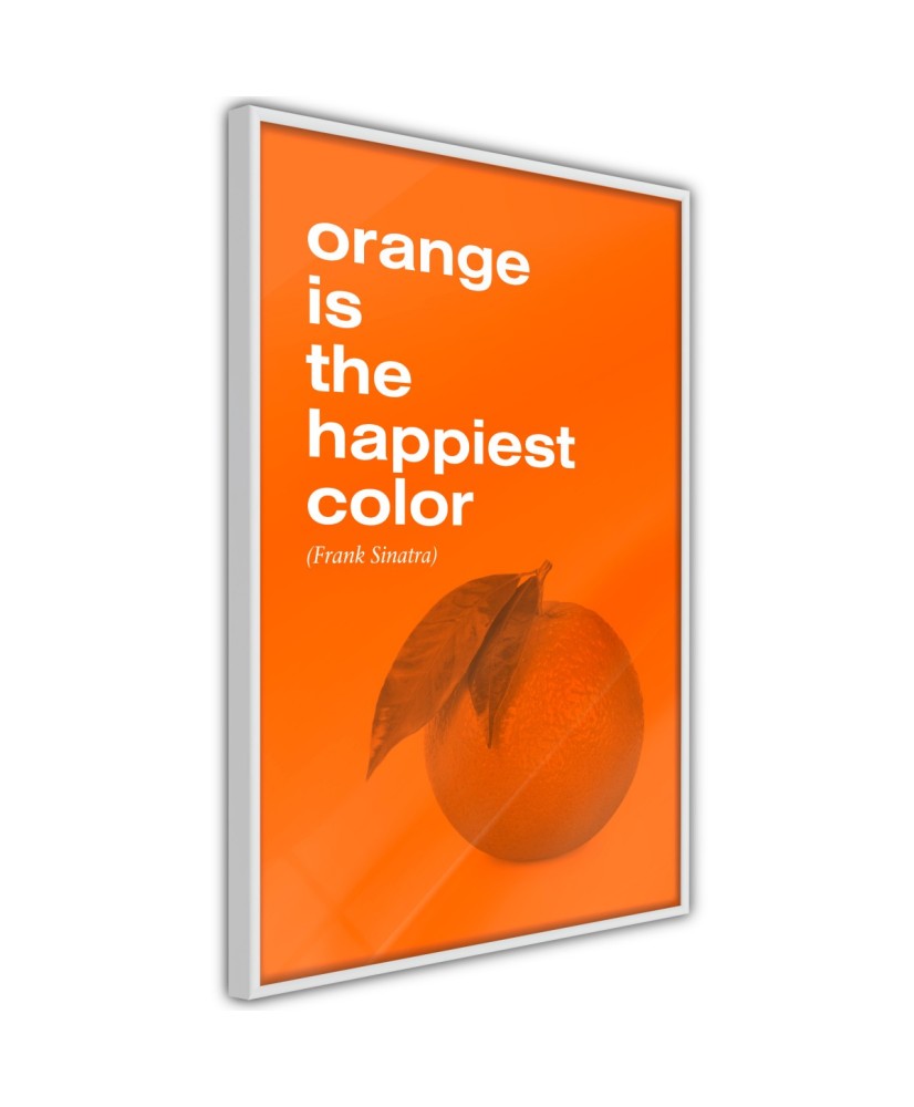 Plakatas  Orange Colour