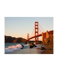 Fototapetas  Golden Gate Bridge  sunset, San Francisco