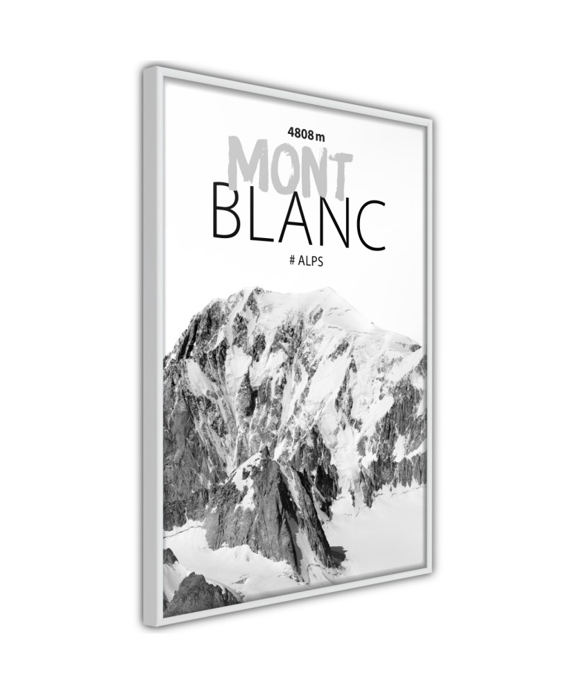 Plakatas  Peaks of the World Mont Blanc