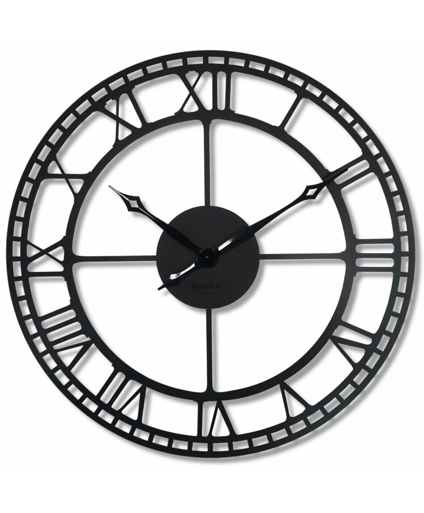 Metalinis laikrodis Didelis Vintažas Retro 80cm