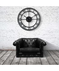 Metalinis laikrodis Didelis Vintažas Retro 80cm