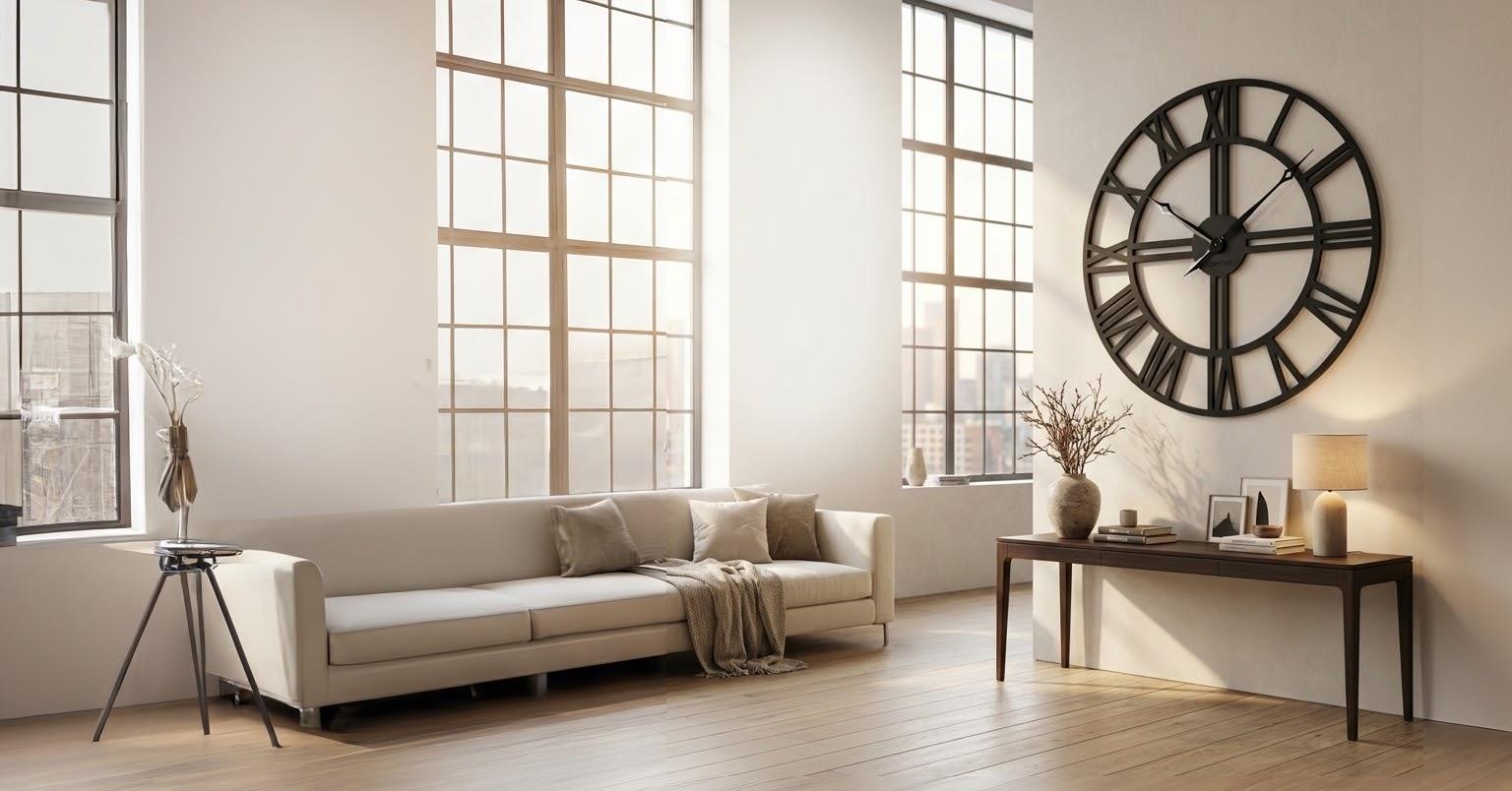 Dideli sieniniai laikrodžiai