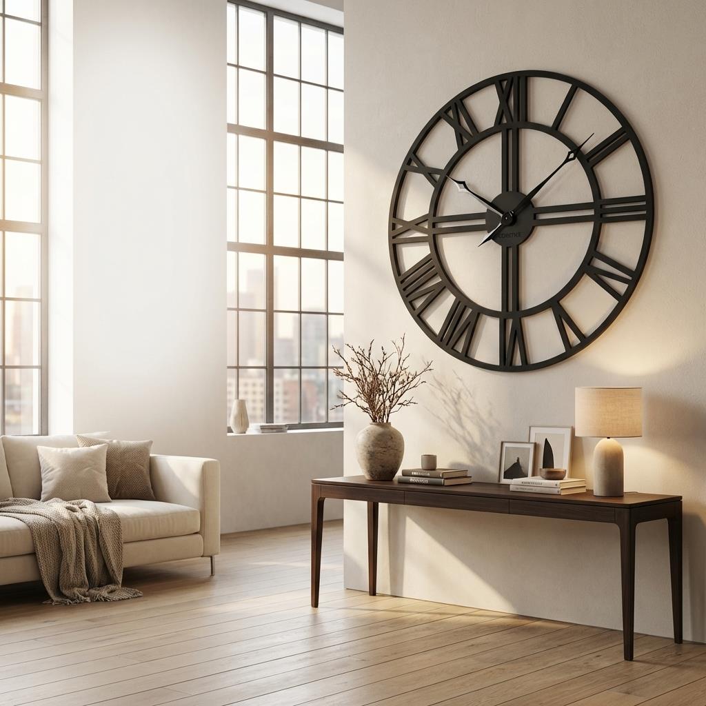 Dideli sieniniai laikrodžiai