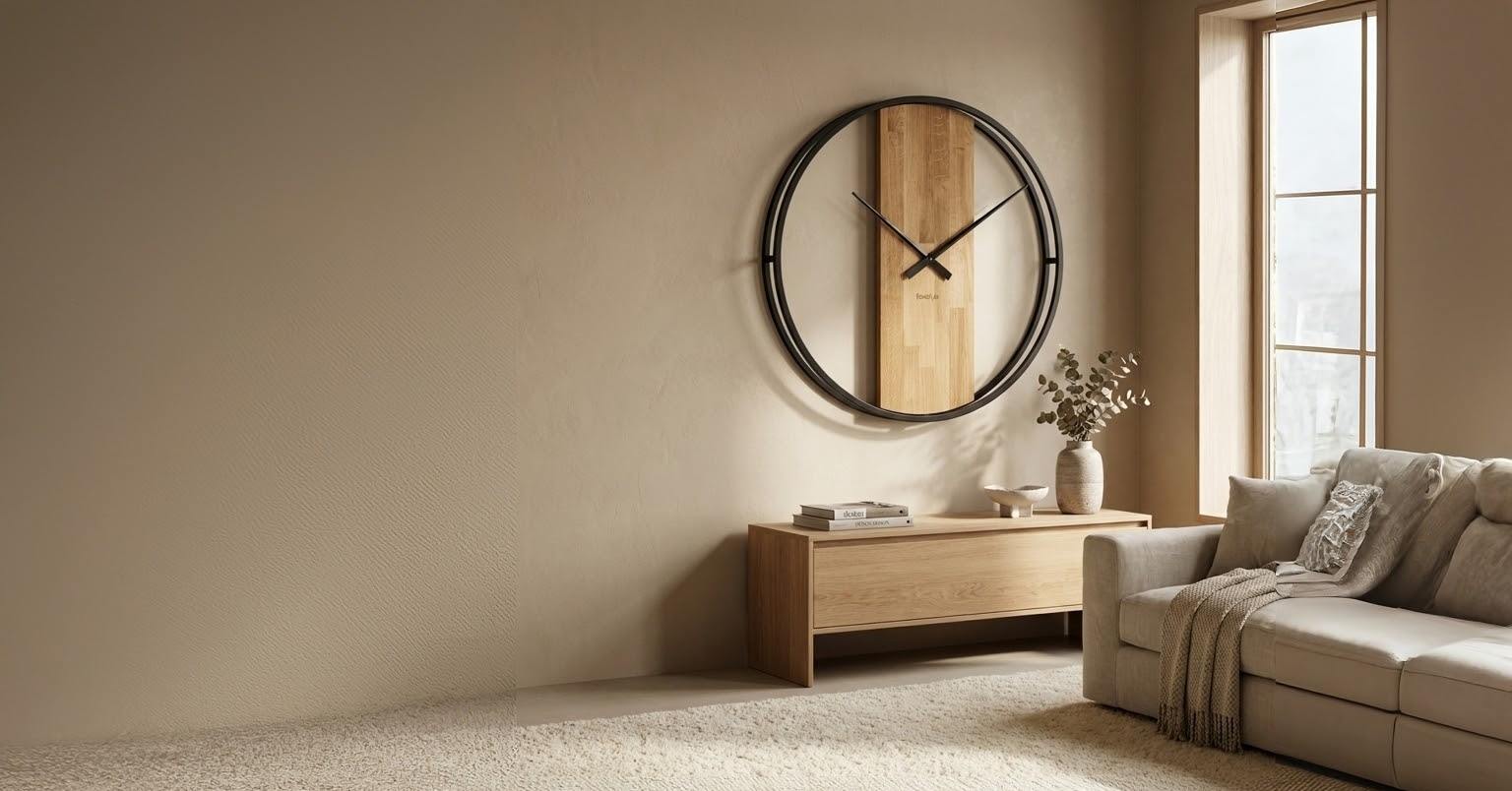 Mediniai sieniniai laikrodžiai