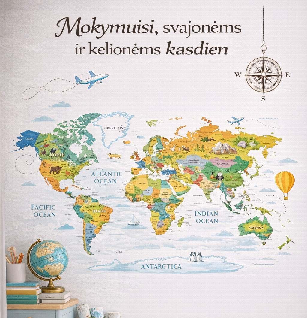 Žemėlapių lipdukai