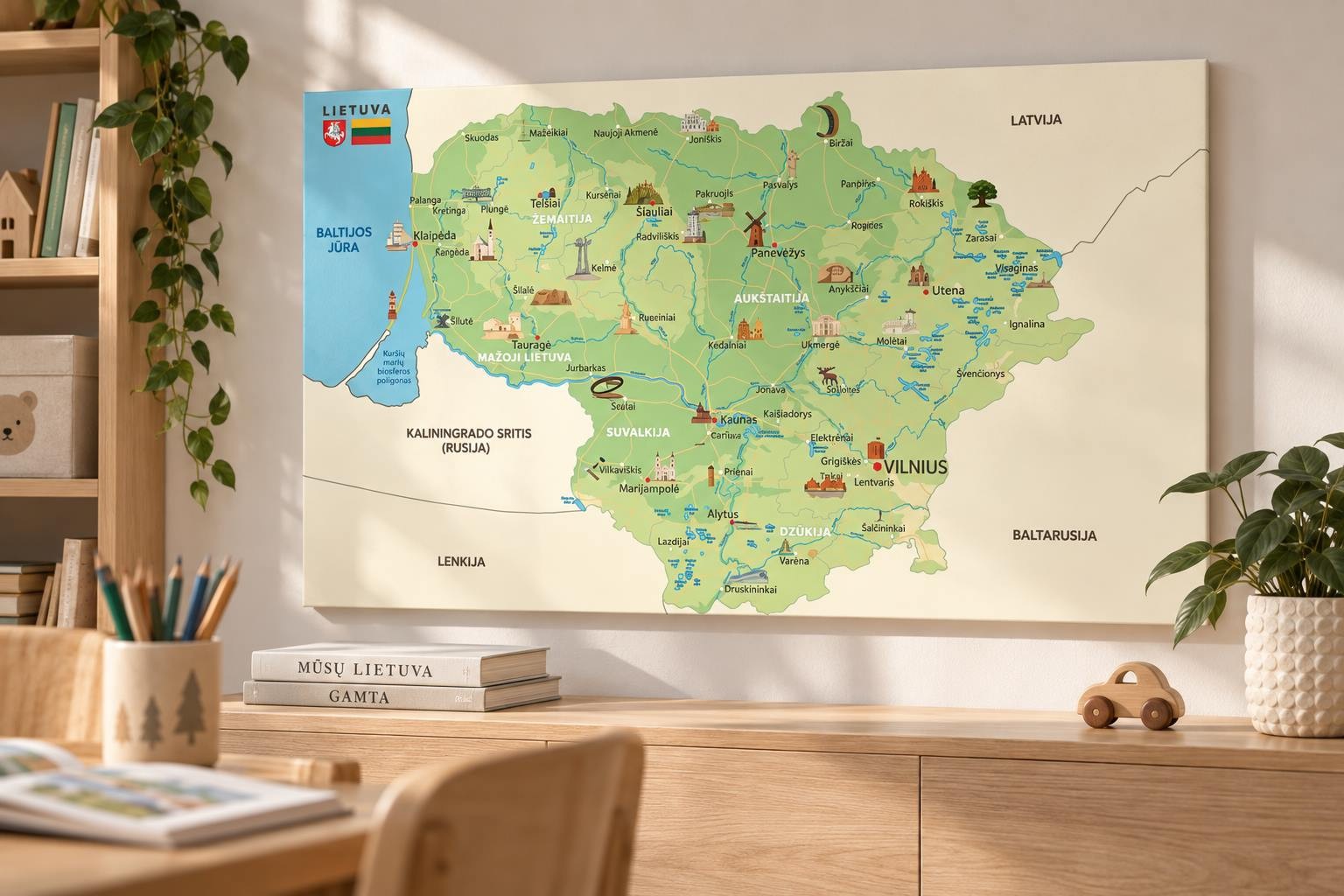 Žemėlapiai lietuvių kalba